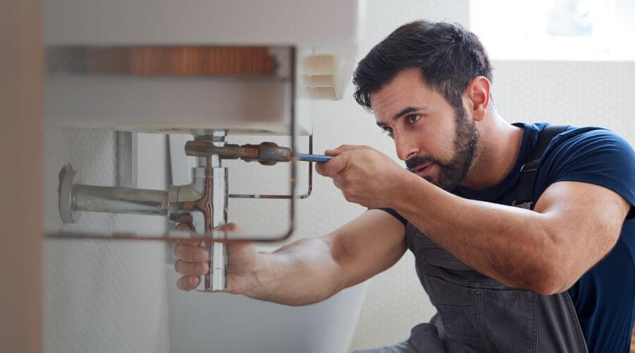Sink pipe leak repair in Troy, IN